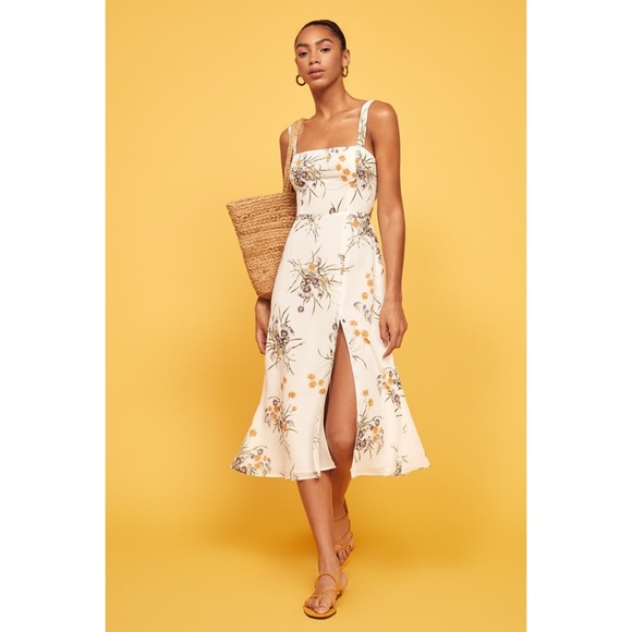 Reformation Dresses & Skirts - NWT REFORMATION Nectarine Midi Sundress PRINCESS 4